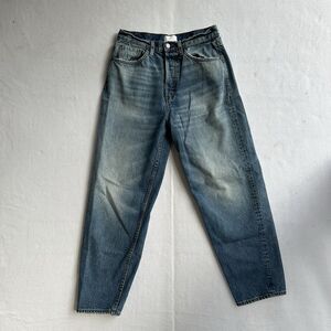 Boyish Jeans The Toby Rear Window Blue High Waist Vintage Style Relaxed Size 28